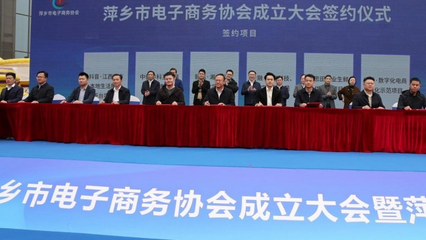 萍乡市电子商务协会成立 共筑数字桥梁，赋能乡村振兴与产业升级